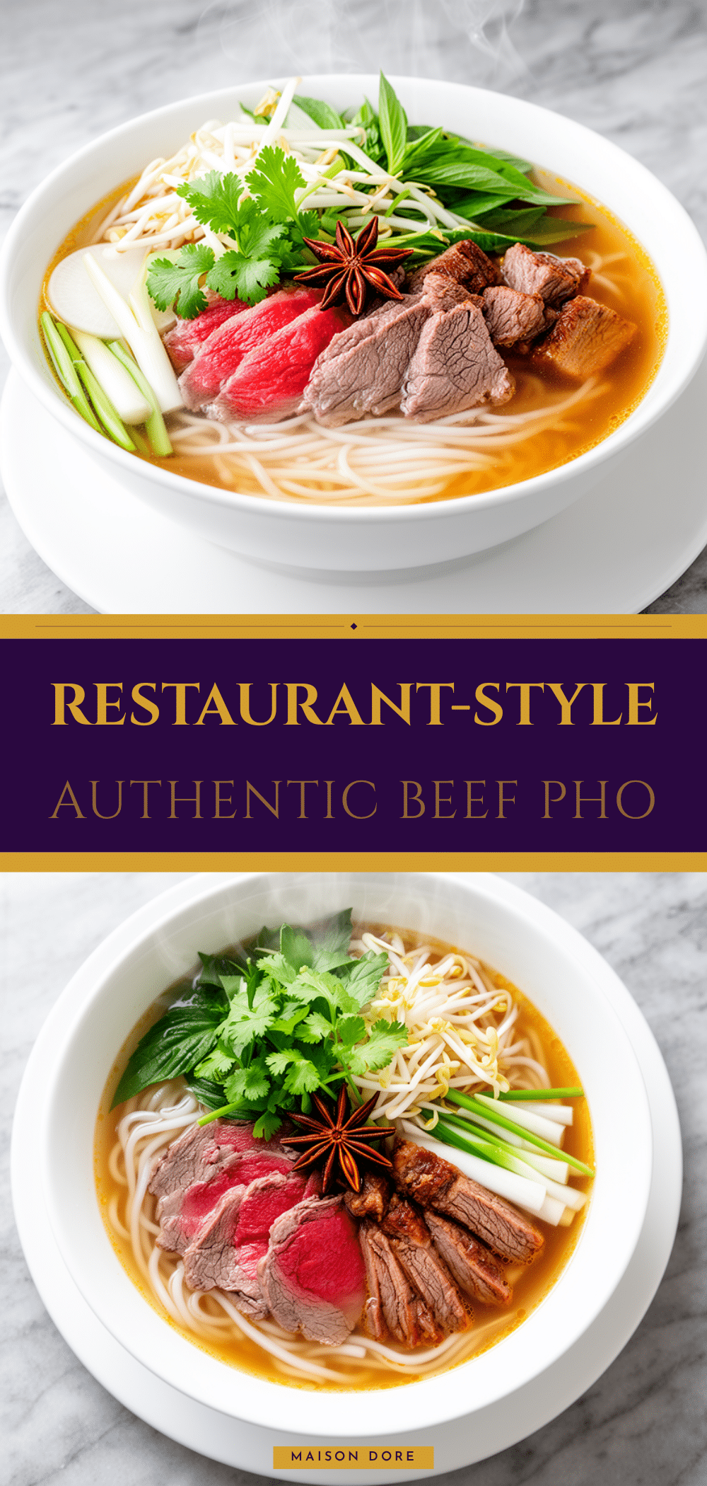 Authentic Beef Pho: Best 4-Hour Homestyle Soup 5 authentic beef pho recipe