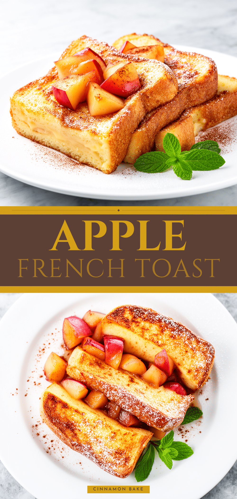 Baked Apple Cinnamon French Toast: 5-Ingredient Easy Recipe 5 baked apple cinnamon french toast recipe