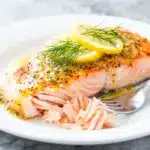 Baked Lemon Pepper Salmon - featured image
