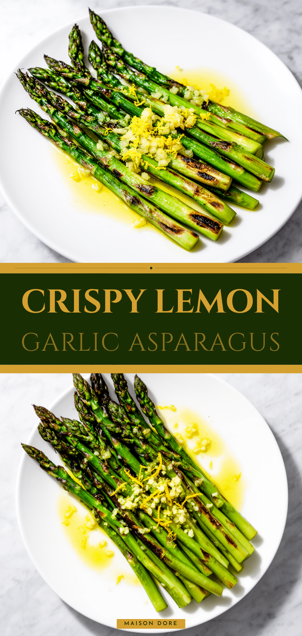 Charred Lemon Garlic Asparagus: 5-Minute Easy Side 5 charred lemon garlic asparagus recipe