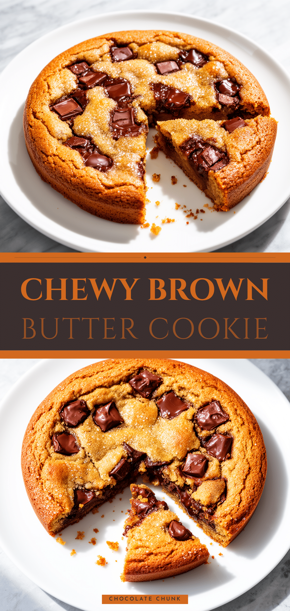 Chewy Brown Butter Chocolate Chunk Skillet Cookie Recipe with Simple Ingredients 5 chewy brown butter chocolate chunk skillet cookie recipe