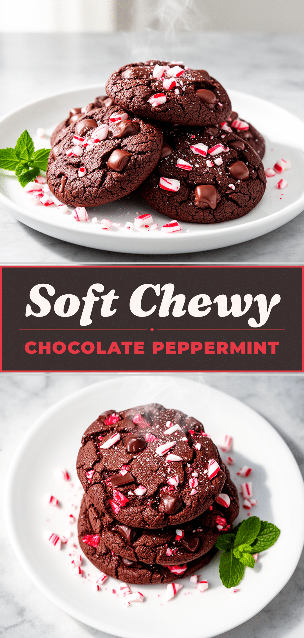 Chewy Chocolate Peppermint Cookies Easy Recipe with Simple Ingredients for Family 5 chewy chocolate peppermint cookies recipe
