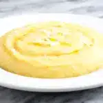 creamy cheesy polenta - featured image