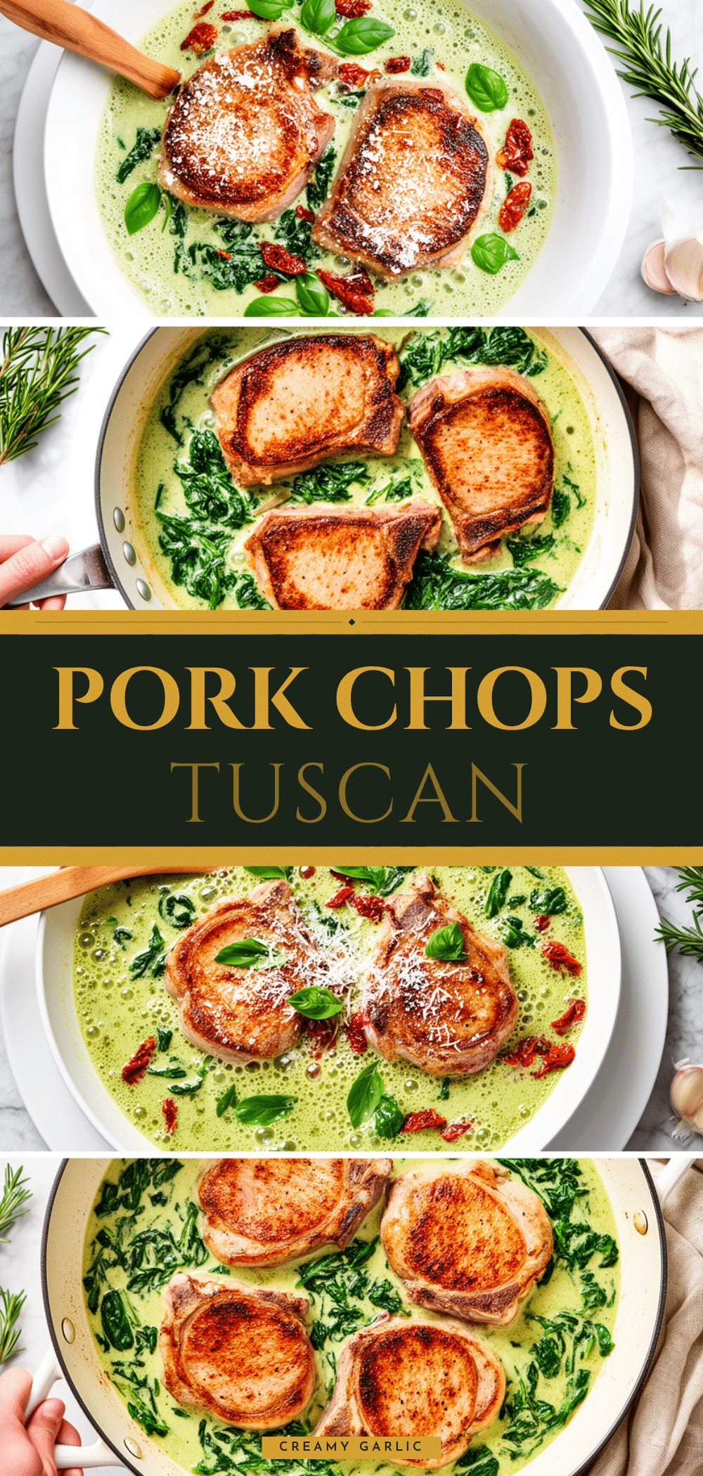Creamy Garlic Tuscan Pork Chops: Easy 30-Minute Weeknight Dinner 5 creamy garlic tuscan pork chops recipe