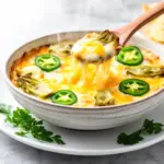 Creamy Hot Cheesy Artichoke Jalapeno Dip - featured image