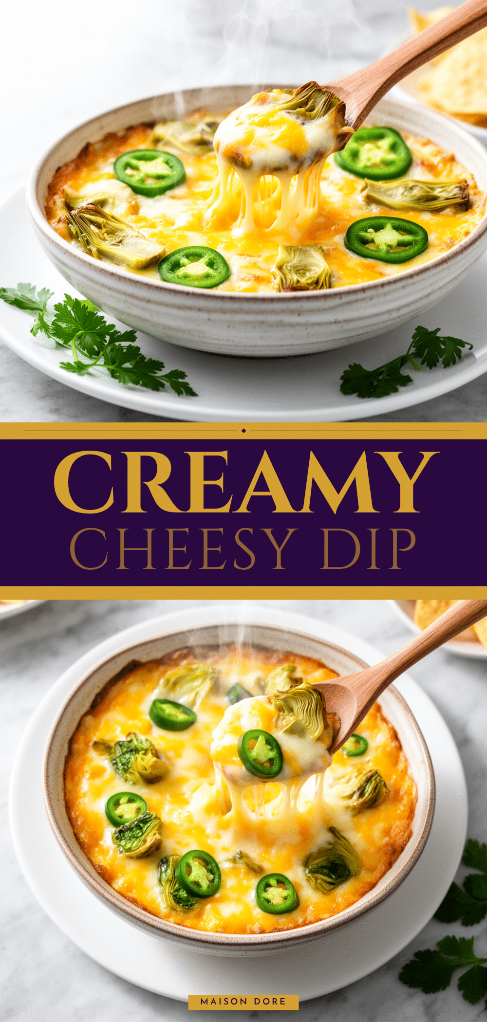 Creamy Hot Cheesy Artichoke Jalapeno Dip: Easy Copycat Recipe 5 Creamy Hot Cheesy Artichoke Jalapeno Dip recipe