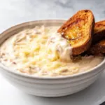 creamy hot Reuben dip - featured image