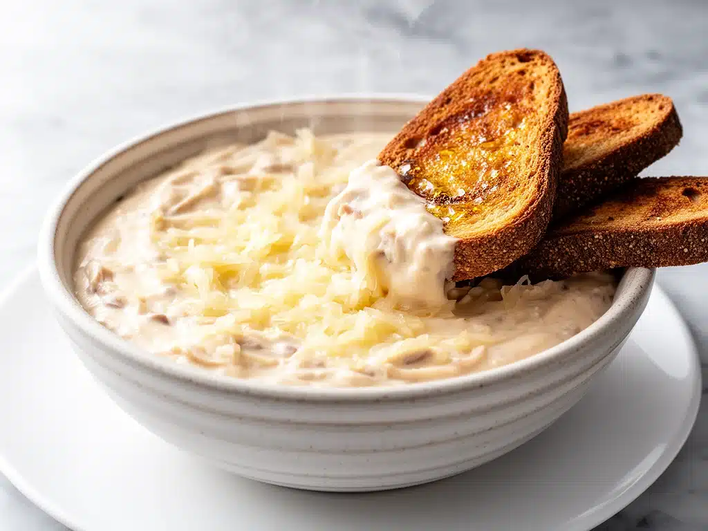 Home 4 creamy hot Reuben dip - featured image