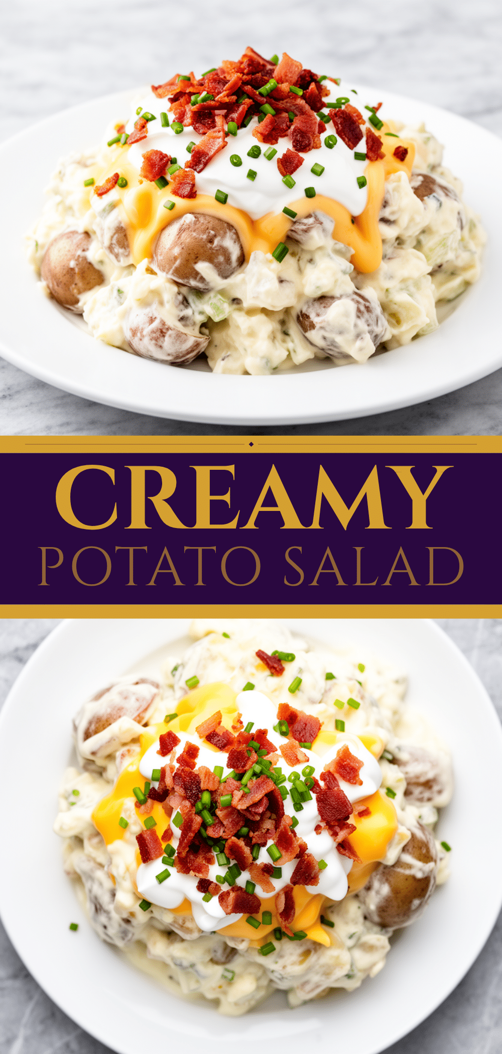 Creamy Loaded Baked Potato Salad: Best Side Dish 5 creamy loaded baked potato salad recipe