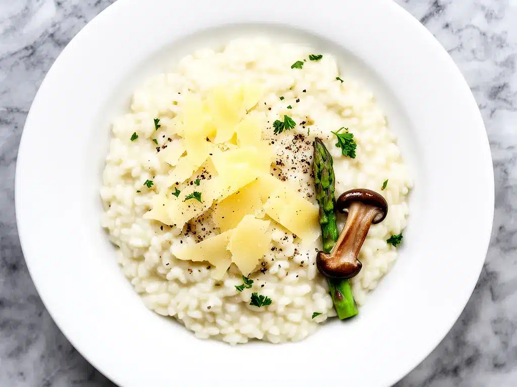 Creamy Parmesan Risotto: 5-Step Weeknight Dinner 4 creamy parmesan risotto preparation steps