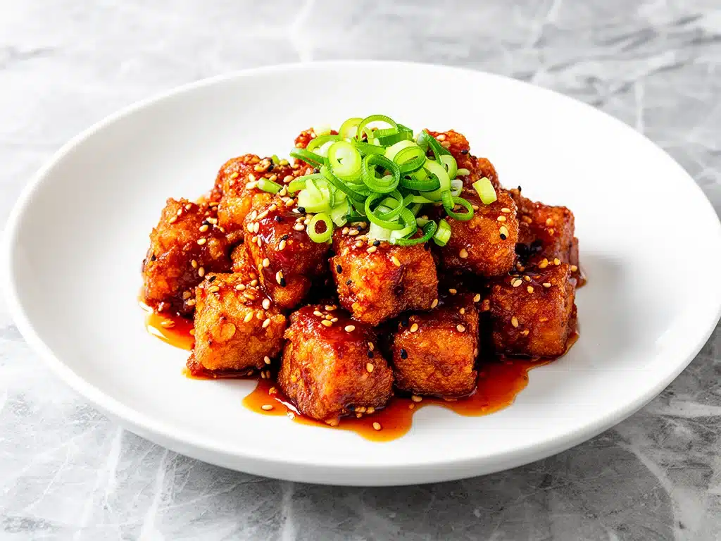 Crispy Sweet Chili Tofu - featured image