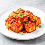 crispy sweet chili tofu - featured image