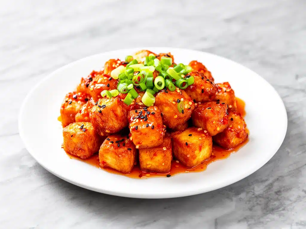 Crispy Sweet Chili Tofu - featured image