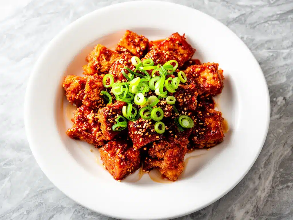 Crispy Sweet Chili Tofu: 30-Minute Healthy Weeknight Dinner 4 Crispy Sweet Chili Tofu preparation steps