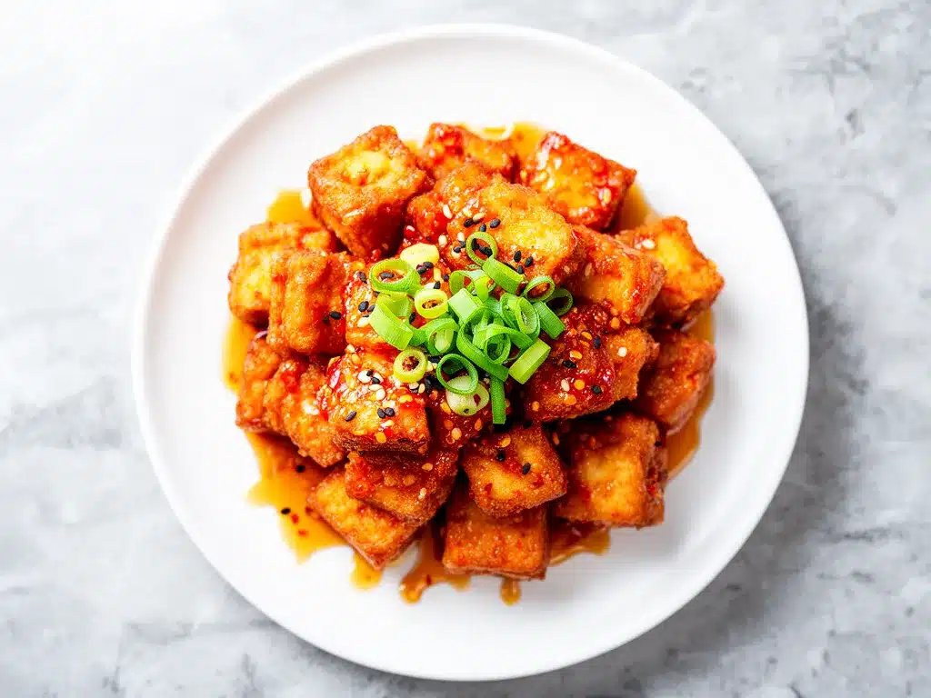 Crispy Sweet Chili Tofu: Best Easy Healthy Recipe 4 Crispy Sweet Chili Tofu preparation steps