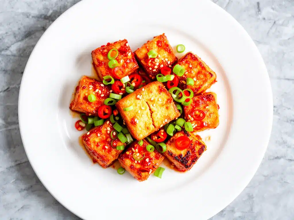 Crispy Sweet Chili Tofu Recipe Easy 5-Ingredient Meal to Make on Repeat 4 crispy sweet chili tofu preparation steps