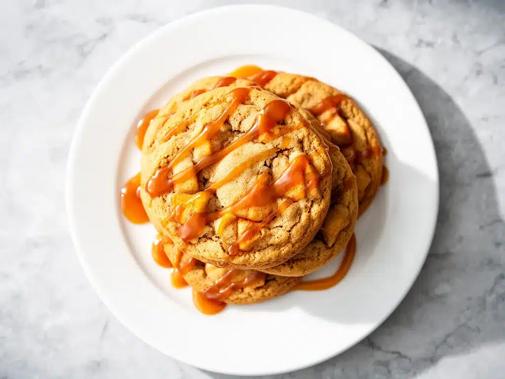 Fall Apple Cider Caramel Cookies Easy Recipe with Simple Ingredients to Make on Repeat 4 Fall Apple Cider Caramel Cookies preparation steps