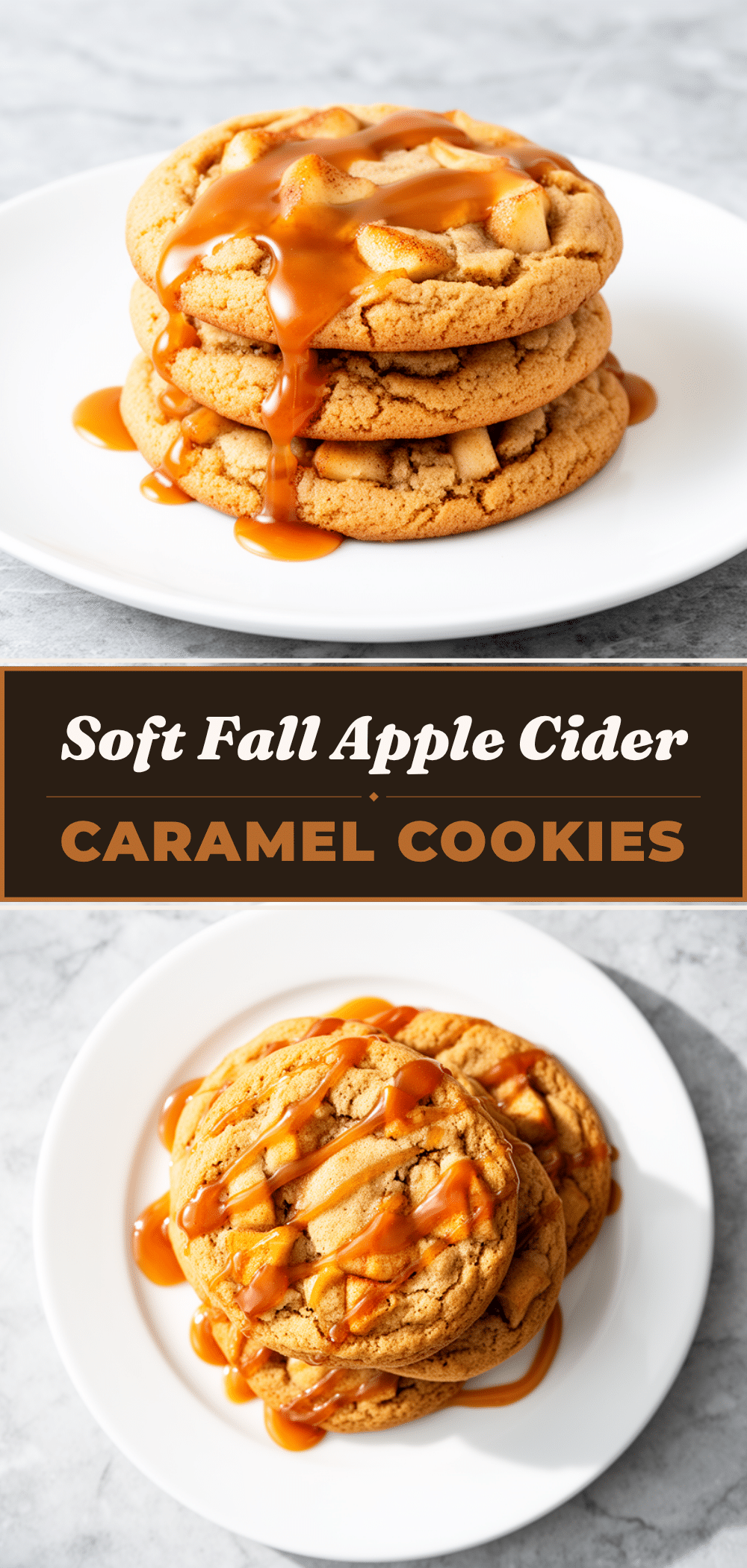 Fall Apple Cider Caramel Cookies Easy Recipe with Simple Ingredients to Make on Repeat 5 Fall Apple Cider Caramel Cookies recipe