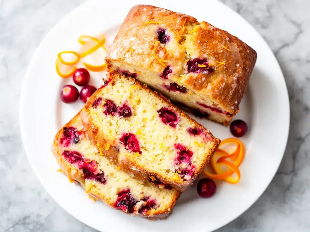 Fall Cranberry Orange Bread Recipe Easy Homemade Bread with Simple Ingredients 4 fall cranberry orange bread preparation steps