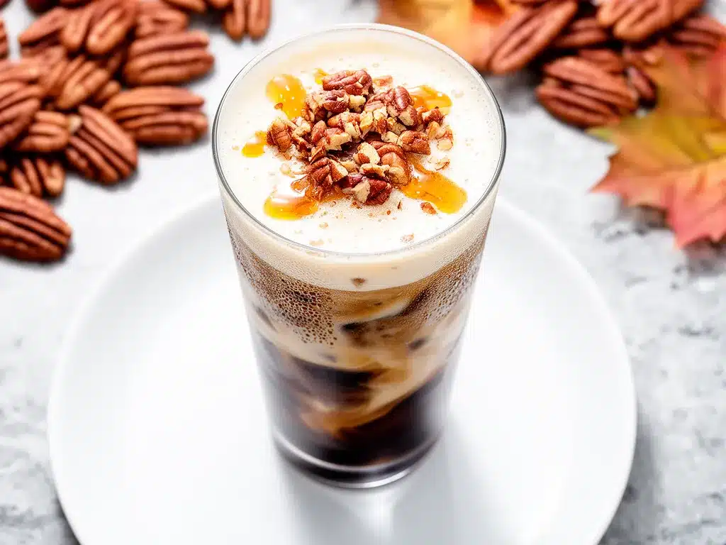 Fall Maple Pecan Cold Brew Recipe Easy Homemade Drink for Cozy Mornings 4 Fall Maple Pecan Cold Brew preparation steps