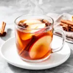 hot spiced mulled apple cider - featured image