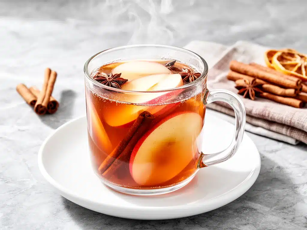 Home 1 hot spiced mulled apple cider - featured image