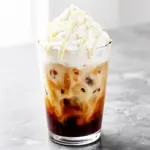 iced white chocolate mocha recipe - featured image