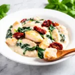 Instant Pot Creamy Tuscan Chicken - featured image