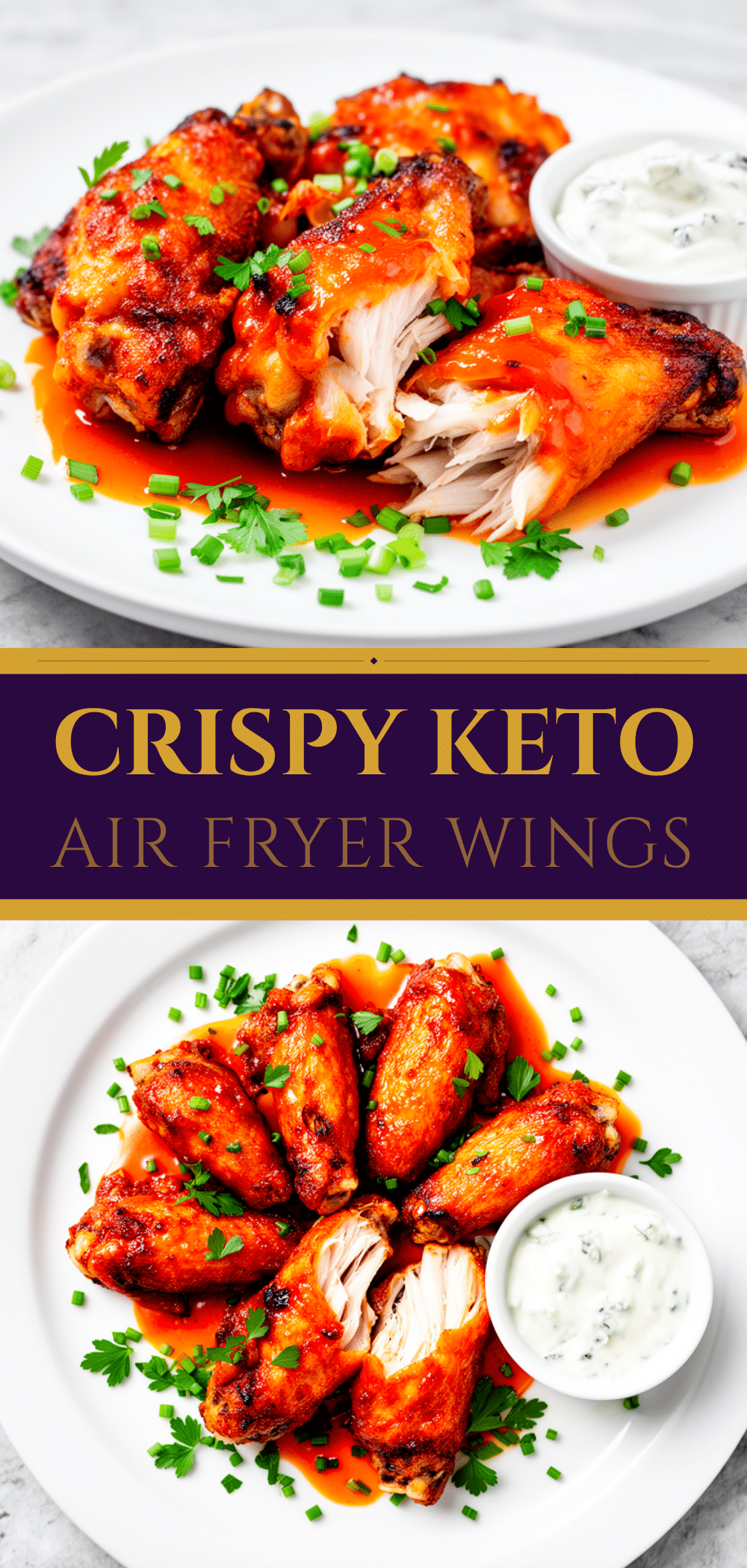 Keto Crispy Air Fryer Chicken Wings Buffalo Sauce Easy Recipe 5 keto crispy air fryer chicken wings recipe