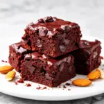 keto fudgy almond flour brownies - featured image