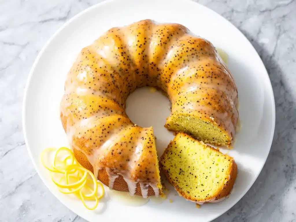 Lemon Poppy Seed Bundt Cake Recipe Easy Homemade Cake to Make on Repeat 4 lemon poppy seed bundt cake preparation steps