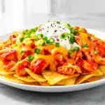 Loaded Buffalo Chicken Nachos - featured image