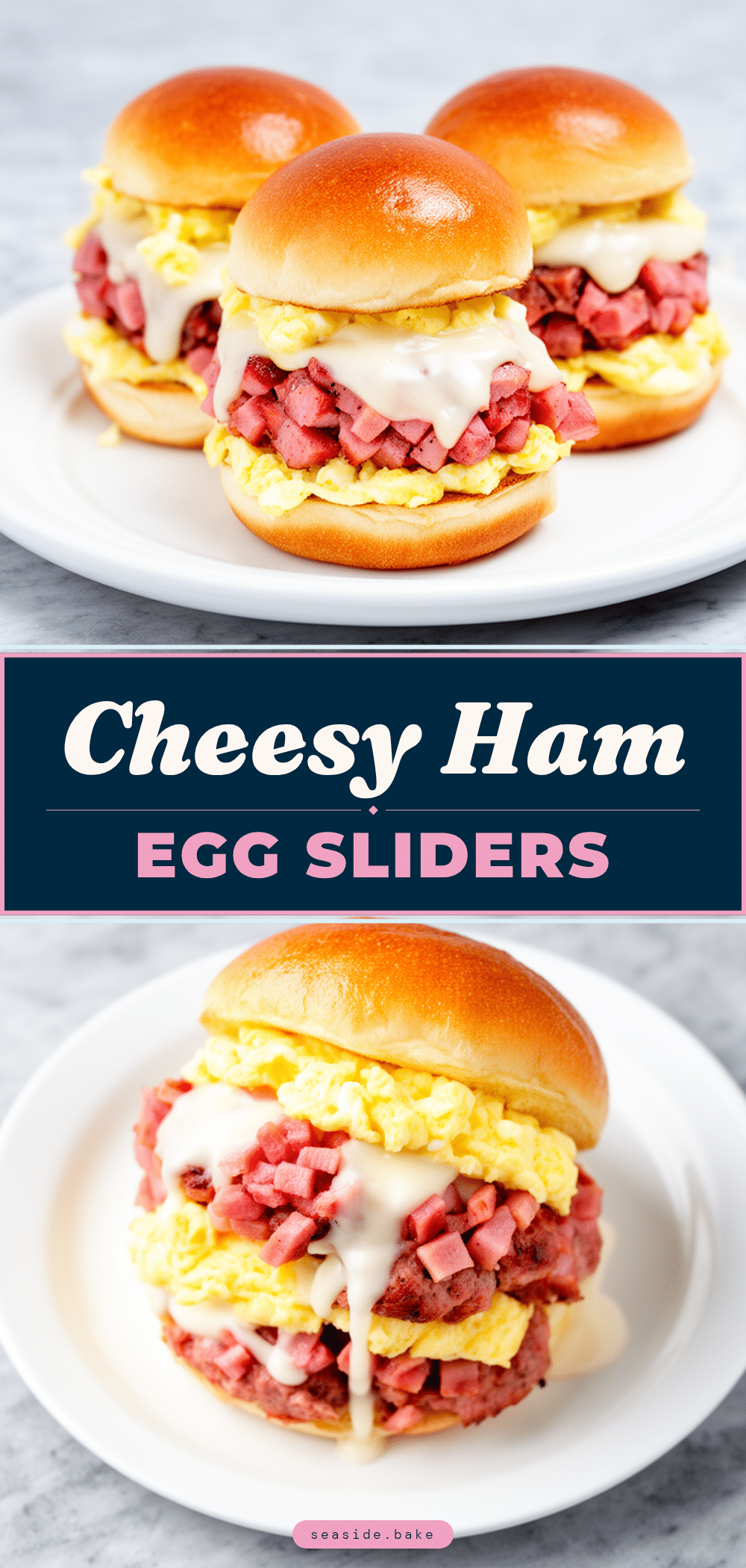 Make-Ahead Cheesy Ham and Egg Breakfast Sliders: Easy Meal Prep 5 make-ahead cheesy ham and egg breakfast sliders recipe