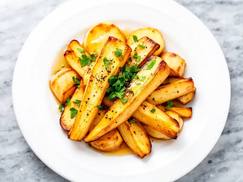 Maple Glazed Roasted Parsnips: 10-Minute Healthy Side Dish 4 maple glazed roasted parsnips preparation steps