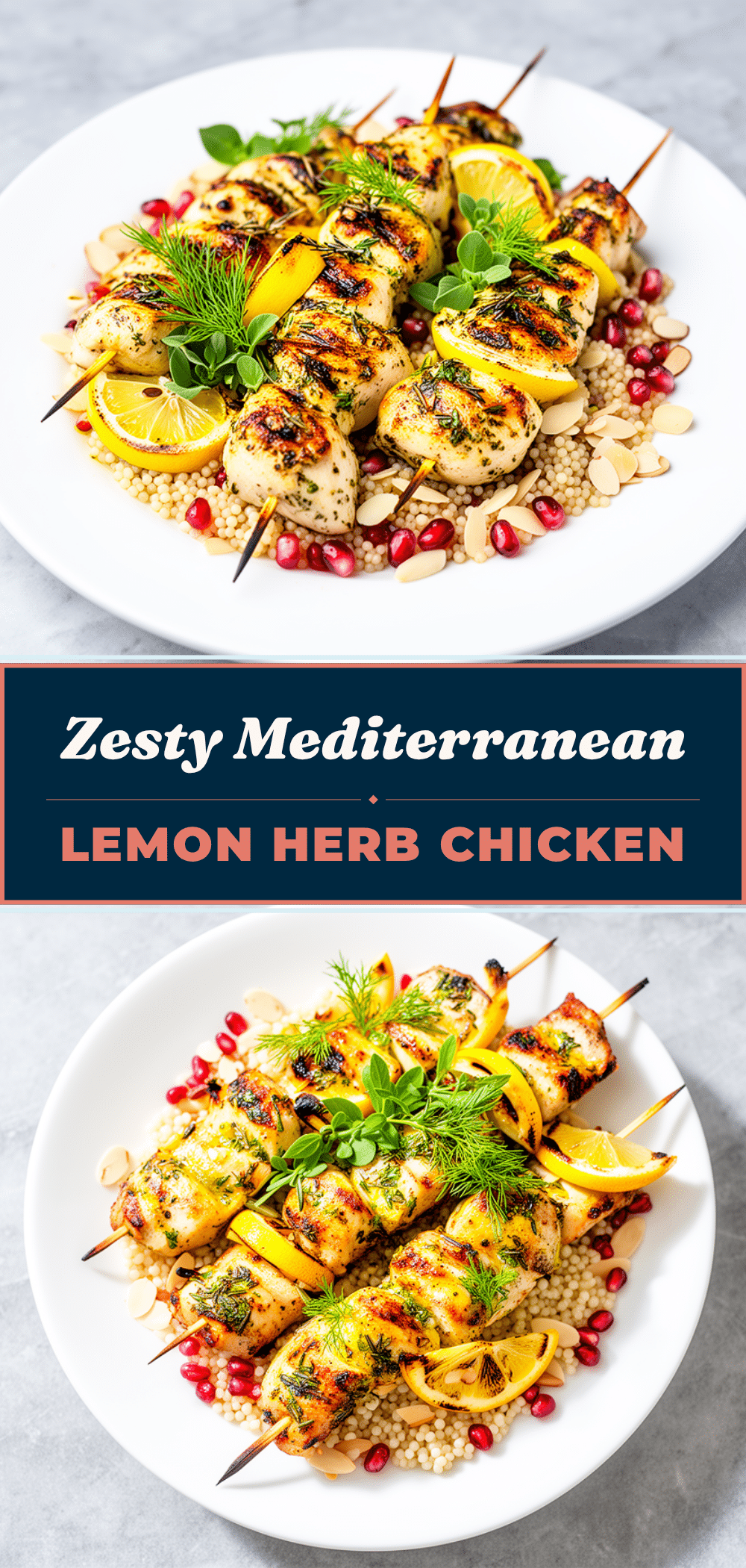 Mediterranean Lemon Herb Grilled Chicken Skewers Easy Weeknight Recipe 5 Mediterranean lemon herb grilled chicken skewers recipe