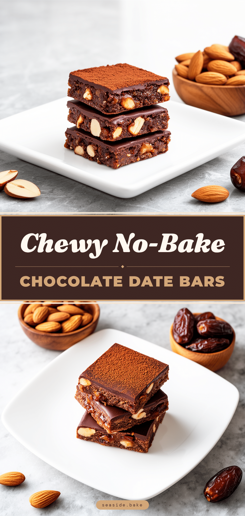 No-Bake Chocolate Almond Date Bars: Easy 5-Ingredient Snack 5 no-bake chocolate almond date bars recipe