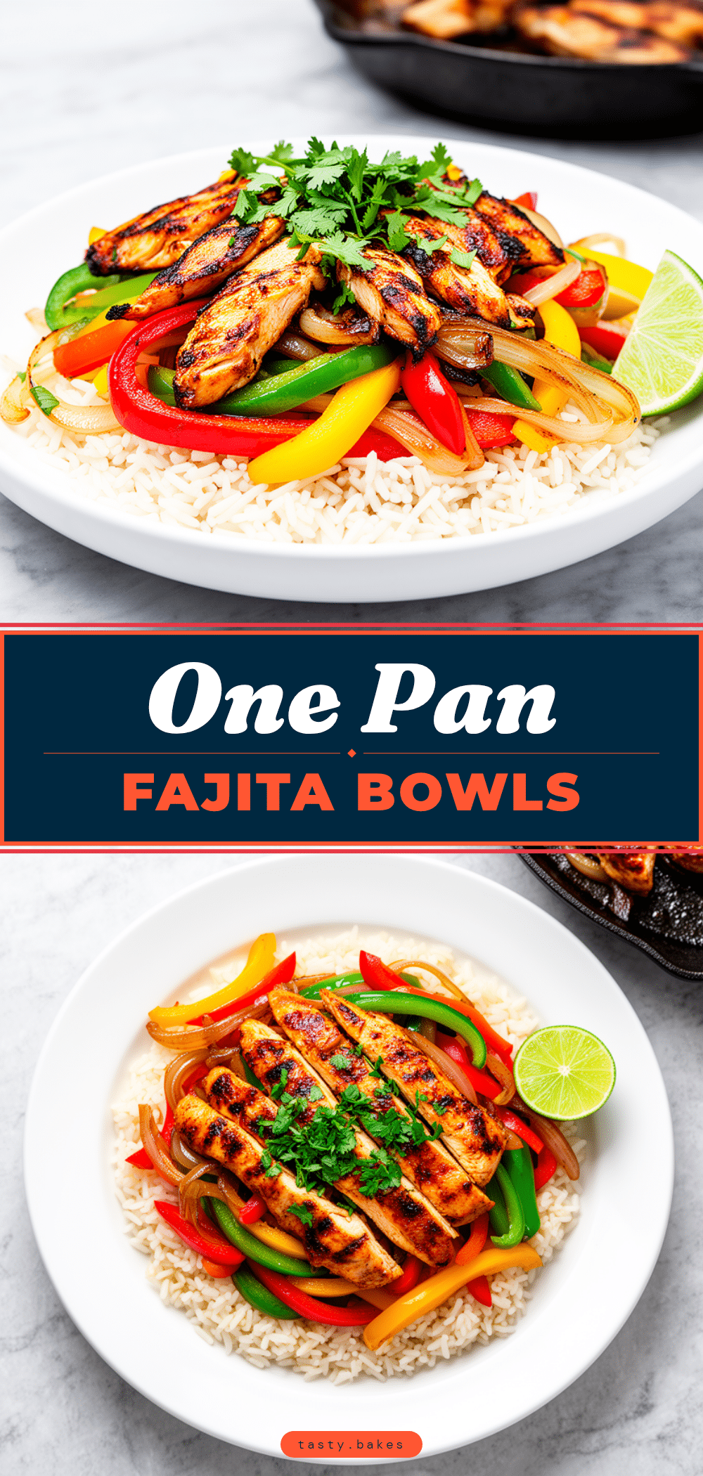 One Pan Creamy Chicken Fajita Rice Bowls: Easy Weeknight Dinner 5 one pan creamy chicken fajita rice bowls recipe