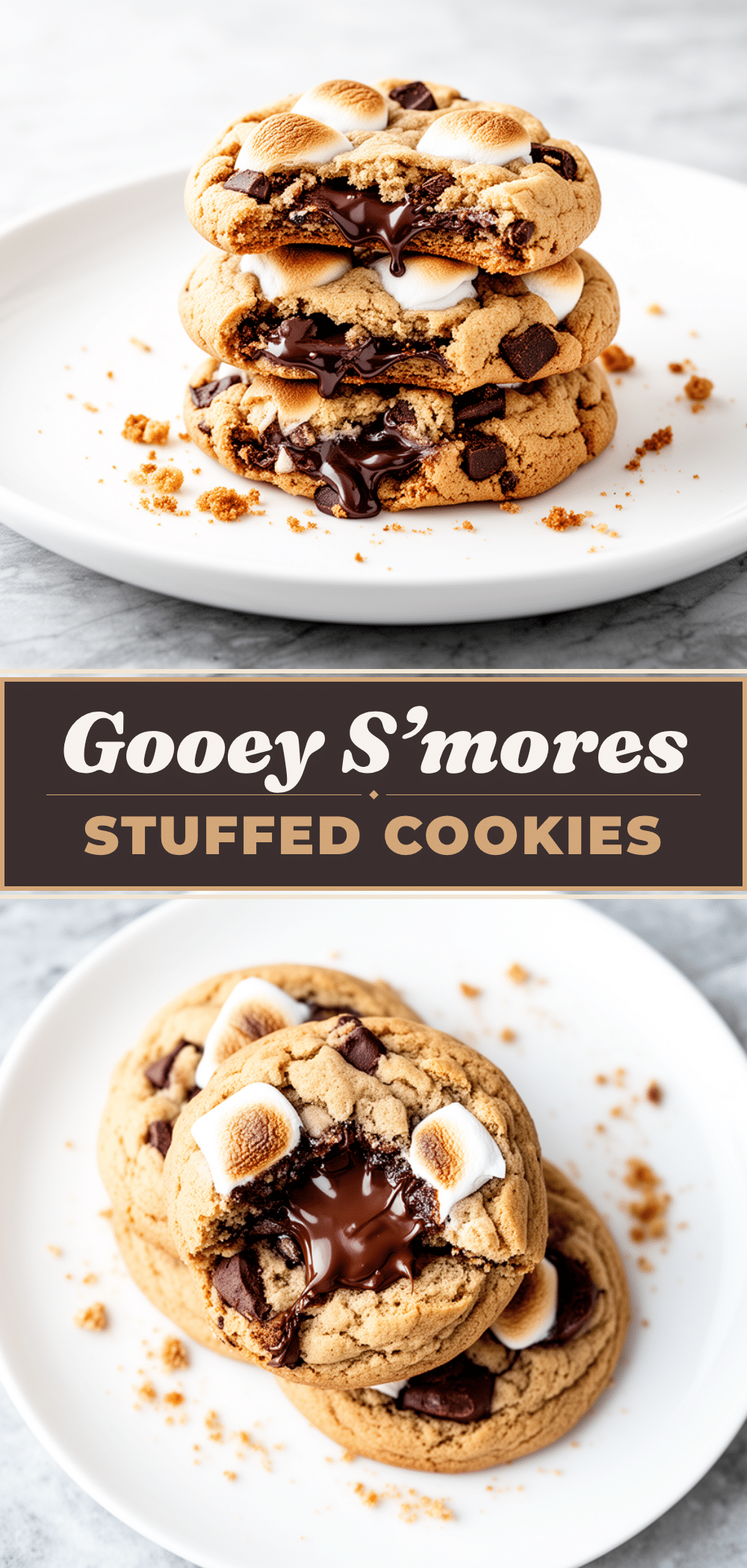 S’mores Stuffed Cookies Recipe Easy Gooey Centers Everyone Loves 5 s’mores stuffed cookies recipe