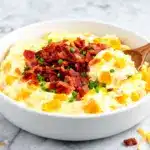 smoky bacon cheddar dip - featured image