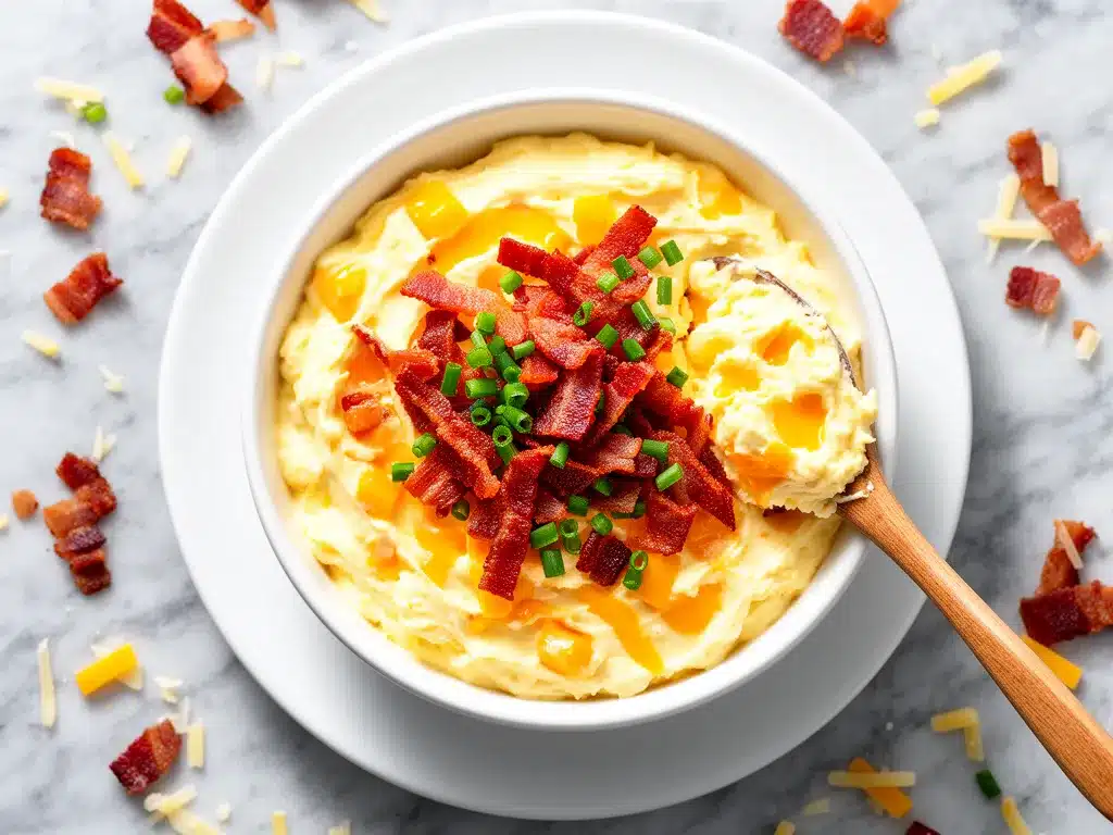 Smoky Bacon Cheddar Dip: 5-Step Easy Appetizer 4 smoky bacon cheddar dip preparation steps