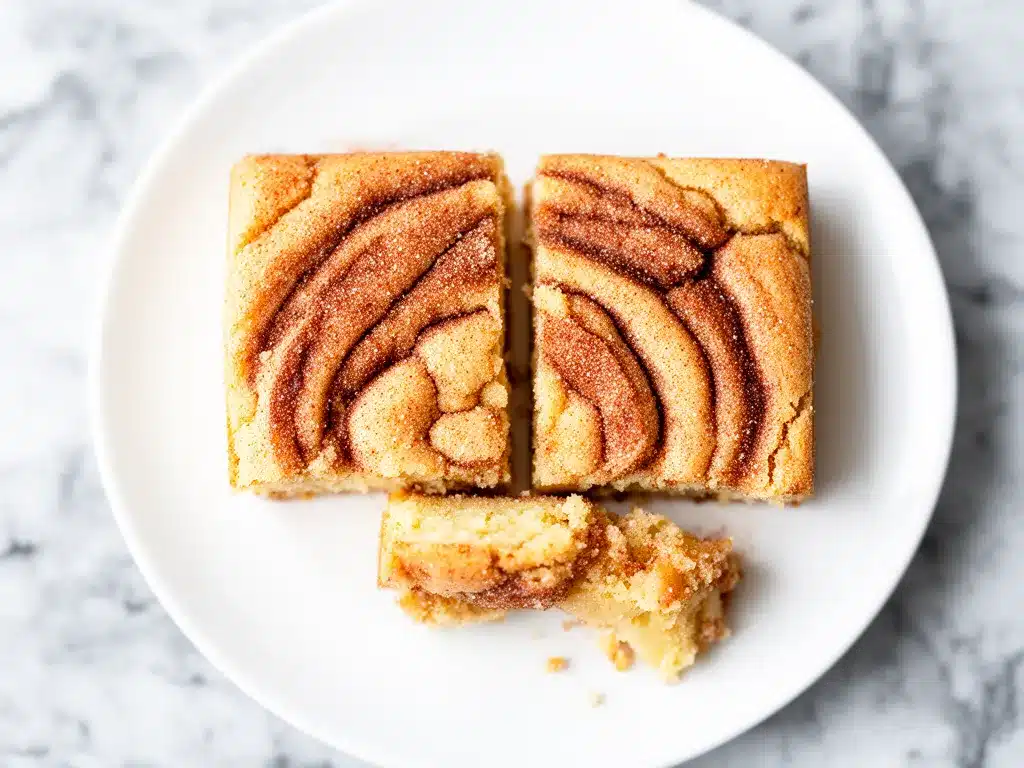 Snickerdoodle Blondies Recipe Easy Cinnamon Sugar Swirl Treat 4 snickerdoodle blondies preparation steps