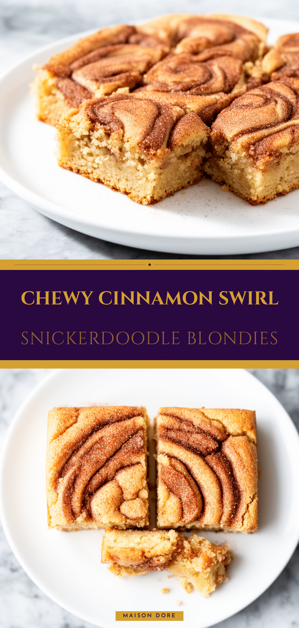 Snickerdoodle Blondies Recipe Easy Cinnamon Sugar Swirl Treat 5 snickerdoodle blondies recipe