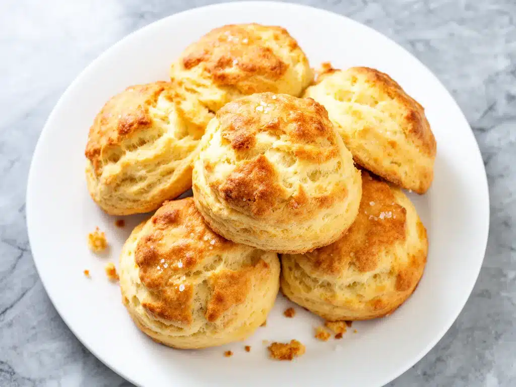 Soft Buttermilk Drop Biscuits: 5-Ingredient Easy Recipe 4 soft buttermilk drop biscuits preparation steps