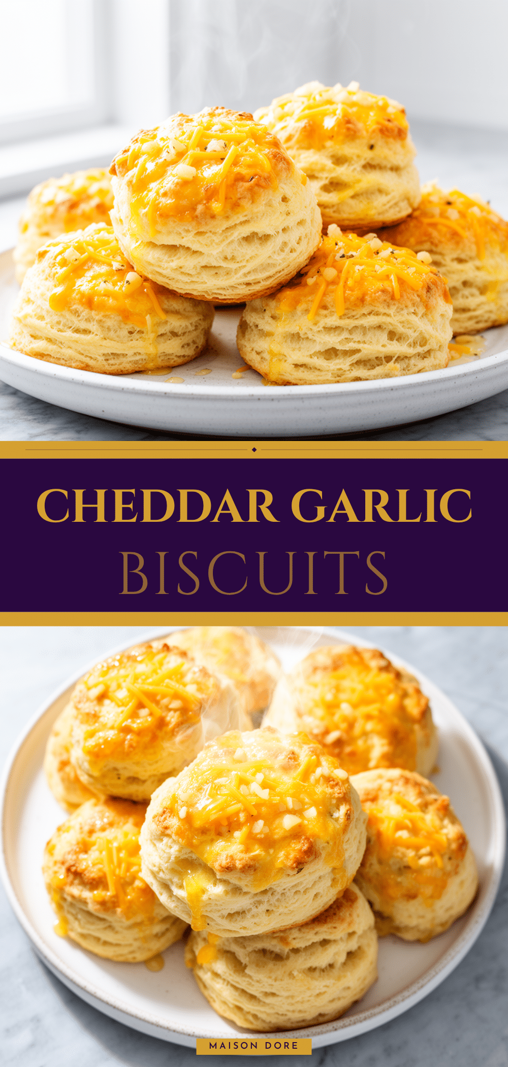 Soft Cheddar Garlic Biscuits: 5-Ingredient Easy Recipe 5 soft cheddar garlic biscuits recipe