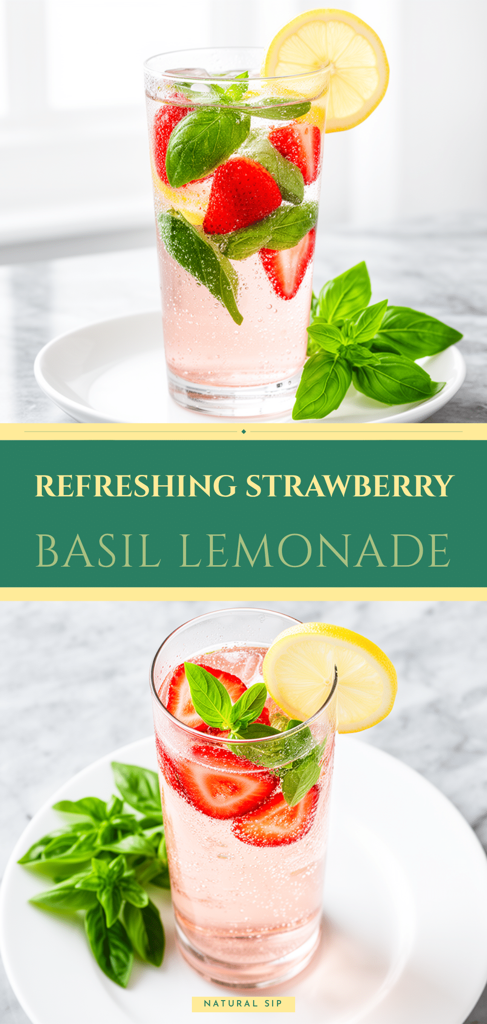 Strawberry Basil Sparkling Lemonade Recipe Easy Refreshing Drink to Make on Repeat 5 Strawberry Basil Sparkling Lemonade recipe