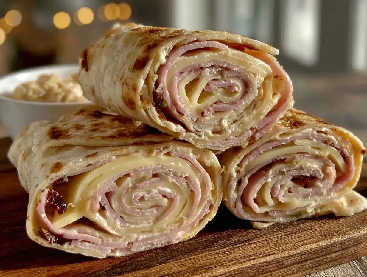 Back to School Turkey Pinwheels: The Perfect Party Appetizer 4 back to school turkey pinwheels preparation steps