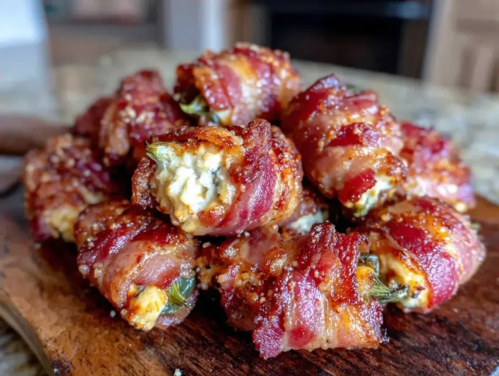 bacon wrapped jalapeño poppers - featured image