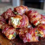 bacon wrapped jalapeño poppers - featured image