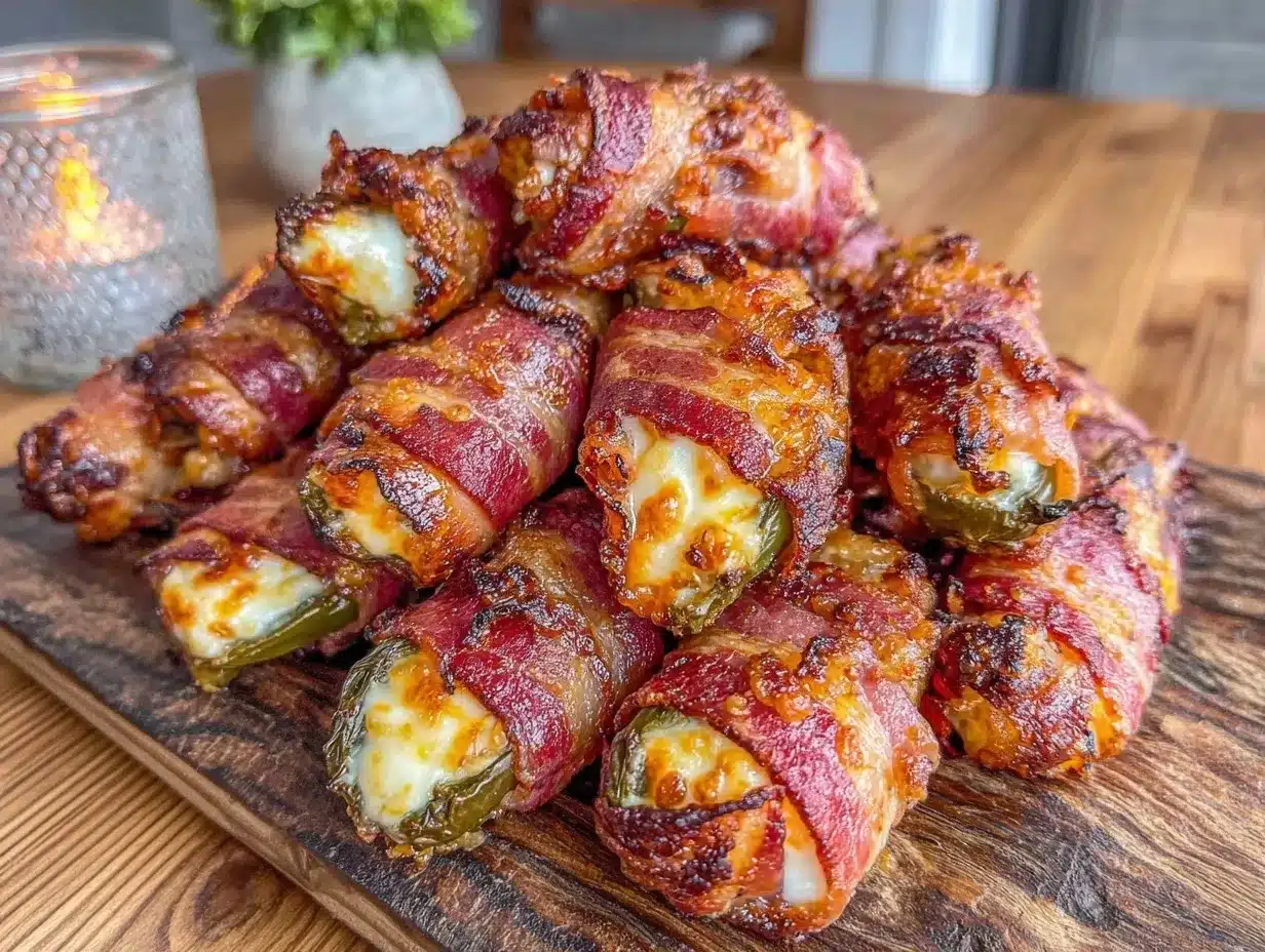 Bacon Wrapped Jalapeño Poppers: 15-Min Best Game Day Snack 4 bacon wrapped jalapeño poppers preparation steps
