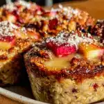baked apple cinnamon oatmeal cups - featured image